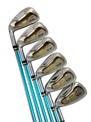 レフティ　メンズ　本間ゴルフ　BERES IS-06  ARMRQ X 43 2s ★★　Rシャフト　7～11．SW　６本セットのサムネイル