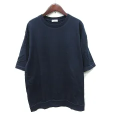 B&Y ユナイテッドアローズ BEAUTY&YOUTH ビューティー&ユース Tシャツ カットソー 半袖 L 紺 ネイビー /YI