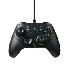 エレコム PC コントローラー 有線 ゲームパッド XInput/DirectInput ホールエフェクトスティック・トリガー 背面ボタン2 連射・マクロ(ソフト不要) ブラック JC-GP60XVBK 【佐川急便にて5営業日以内発送】のサムネイル