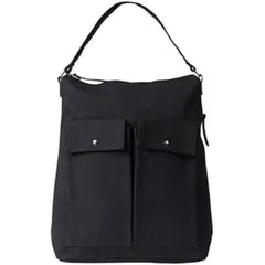 2WAY リュック トートバッグ ブラック/ベージュ A4 大容量 通勤 通学 男女兼用 レディース