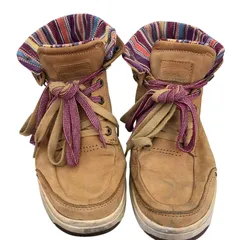 186001 現状品 Timberland ティンバーランド ハイカット　スニーカー 89589 9321  25.5cm キャメル ユニセックスのサムネイル