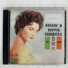 수입판 CONNIE FRANCIS/ROCKIN & BOPPIN FAVORITES/MARGINAL RECORDS MAR043 CD □