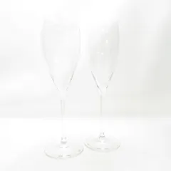 未使用 RIEDEL リーデル ヴィノム ヴィンテージ・シャンパーニュ シャンパングラス 2客 ペア H25cm 6416/28 スパークリングワイン SC10995Z 