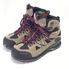 Mammut Teton GTX Gore-Tex Trekking Shoes, Hiking Boots, Size 24cm, Beige