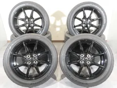 4本 マツダ ロードスター ND系 純正 16インチ ホイール 6.5J +45 4H PCD 100 ラジアル YOKOHAMA ADVAN FLEVA 2025年 195/50R16 ND5RC 車検のサムネイル
