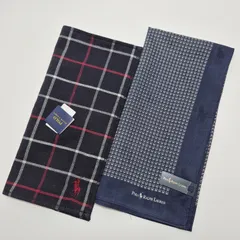 【新品】POLO RALPH LAUREN メンズハンカチ & タオルハンカチ セット