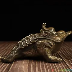 招財進宝 三足金蟾 鎮宅 辟邪 開運 風水 工芸品 美術品 置物 上品】招財進宝 三足金蟾 鎮宅 辟邪 開運 風水 工芸品 美術品 置物
