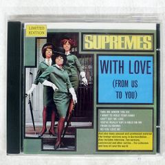 수입반 SUPREMES/WITH LOVE (FROM US TO YOU)/MARGINAL RECORDS MAR024 CD □