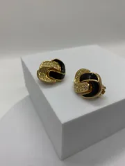 Christian Dior ディオール ヴィンテージ ノット イヤリング 620406