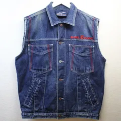 Karl Kani カールカナイ デニムベスト 古着 vintage デニム ベスト 2000年代 00s レア 希少のサムネイル