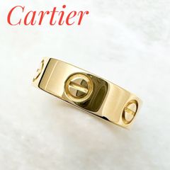 Cartier LOVE Ring WG #50ハーフダイヤ - メルカリ