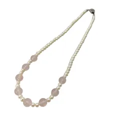 ユーズドフルギ USED古着 SILVER刻印 薔薇トップ ネックレス レディース 表記無 