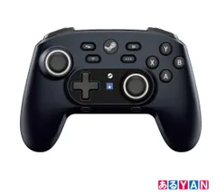 (新品 未使用)HORI ワイヤレスホリパッド for Steam HPC-055 [ミッドナイトブラック] 4961818036482