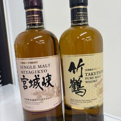 TAKETSURU 竹鶴&MIYAGIKYO 宮城峡 ウイスキーセット700ml - メルカリ