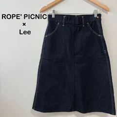 ROPÉ PICNIC×Lee デニムスカート インディゴ M 38