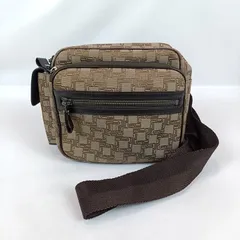 未使用 dunhill ダンヒル ウエストバッグ ボディバッグ D-EIGHT ディーエイト D8 ナイロンキャンバス レザー ベージュ ダークブラウン 茶 美品 タグ付き メンズ ブランド