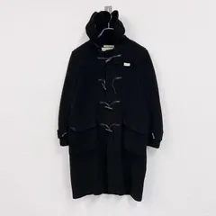 GLOVERALL　グローバーオール　ダッフルコート/フーディー　黒　ブラック　古着