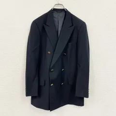 NEW YORKER　ニューヨーカー　ダブルテーラードジャケット　ブレザー　紺ブレ　紺　ネイビー　　古着