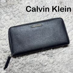 製造元特別価格 新品 カルバン・クライン【長財布】ラウンド ブラック