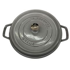 STAUB LA COCOTTE グレー 小型18センチ カンパーニュ - メルカリ