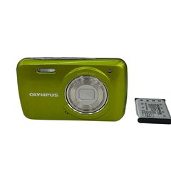 OLYMPUS オリンパス VH-210 コンパクトデジタルカメラ グリーン - メルカリ