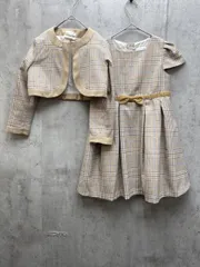 Catherine Cottage キャサリンコテージ 女の子スーツ ボレロ セットアップ フォーマル size120cm/ベーシックチェック ■◇ キッズ