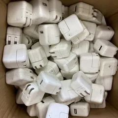 【100個セット】Apple 純正品 iPAD・iPHONE 10W USB Power Adapter A1357 100-240V -0.45A 50-60Hz 5.1V-2.1A
