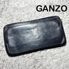 GANZO ガンゾ 長財布 本革 レザー ブラックのサムネイル