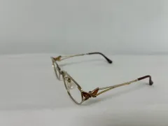 ヴィンテージ メッキ メガネフレーム 53 18 135