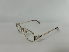 ヴィンテージメッキ メガネフレーム 54 16 135