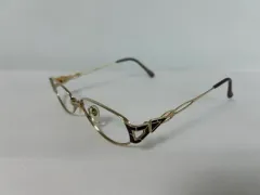 ヴィンテージメッキ メガネフレーム 54 16 133