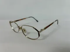 ヴィンテージメッキ メガネフレーム 52 18 135