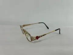ヴィンテージメッキ メガネフレーム 52 14 133