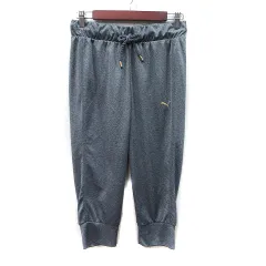 プーマ PUMA ジョガーパンツ クロップド M グレー /YI