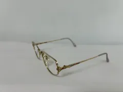 ヴィンテージメッキ メガネフレーム 54 17 135