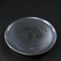 うつわやみたす 美しい蜘蛛と蝶のレリーフ プレート 皿 - メルカリ