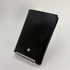 モンブラン MONTBLANC 名刺入れ カードケース レザー ブラック 質屋・リサイクルマート宇部店 モンブラン MONTBLANC 名刺入れ カードケース レザー ブラック 質屋