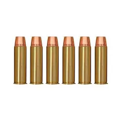 マルシン カート 6mm (ガス)：ガスリボルバー44マグナム用 新型パッキンXカートリッジ(銅弾頭) 6発入のサムネイル