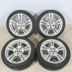 ＢＭＷ純正18インチアルミ　５穴　ＰＣＤ120　18×8Ｊ　+20　ＲＯＡＤＳＴＯＮＥタイヤ　245/45ＺＲ/18　５シリーズに OZ X2 中古ホイール 4本 8J 18インチ PCD120 5穴 +45 ハブ78 BMW 3
