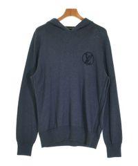 LOUIS VUITTON ロゴテープ カシミヤ シルク ニット パーカー M - メルカリ
