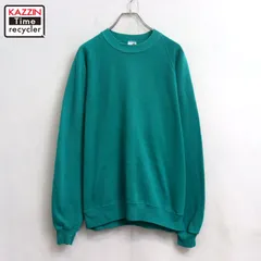 90s USA製 vintage JERZEES 無地 スウェット トレーナー メンズ 表記XLサイズ