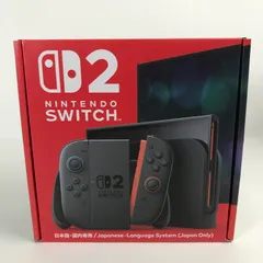 【中古美品】 Nintendo Switch 2 ニンテンドースイッチ2 本体 (日本語・国内専用) ゲームハード 任天堂スイッチ2 任天堂 スイッチ2 【035-260427-io-02-fuz】