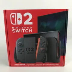【中古美品】 Nintendo Switch 2 ニンテンドースイッチ2 本体 (日本語・国内専用) ゲームハード 任天堂スイッチ2 任天堂 スイッチ2 【035-260427-io-03-fuz】