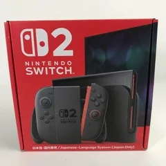 【中古美品】 Nintendo Switch 2 ニンテンドースイッチ2 本体 (日本語・国内専用) ゲームハード 任天堂スイッチ2 任天堂 スイッチ2 【035-260427-io-05-fuz】