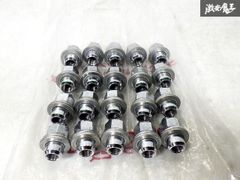 廃盤品】M12×P1.5 スライドナット クロムメッキ 4個 貫通 - メルカリ
