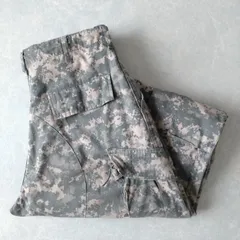 ■古着 USARMY 米軍実物 ACUミリタリーパンツ トラウザー コンバットパンツ デジタルカモフラージュ 迷彩 05年製 M-R 実寸W34L32【L6058】