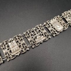 エジプト ツタンカーメン ブレスレット シルバー ヴィンテージ 