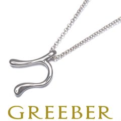 Tiffany ティファニー レター アルファベット イニシャルS ネックレス