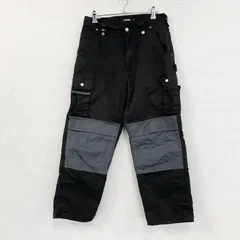 X-LARGE　エクストララージ　タクティカルワークパンツ　カーゴパンツ　黒　ブラック　32サイズ　古着