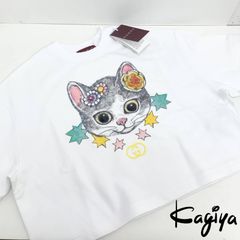 GUCCI グッチ ヒグチユウコ 猫 Tシャツ 刺繍 風船 黒 837959 - メルカリ
